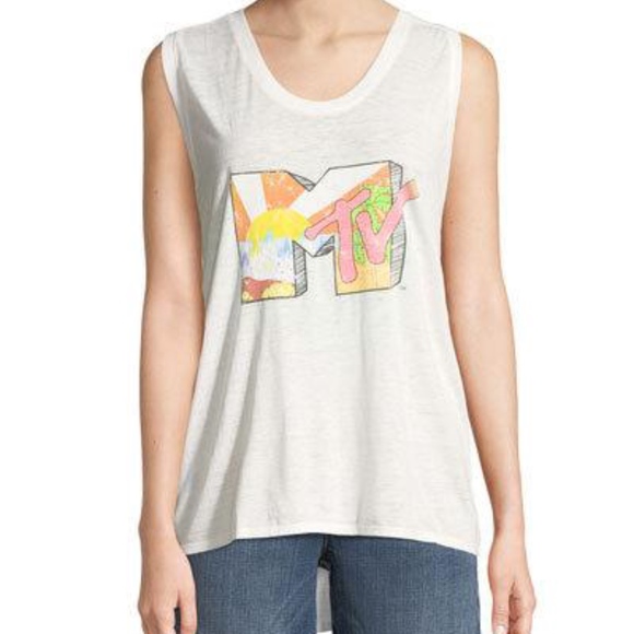 Recycled Karma Tops - Recycled Karma MTV Tank Top
